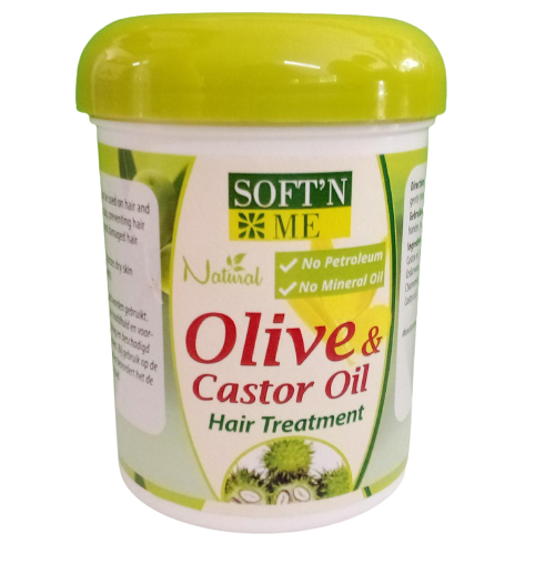NAT CASTOR & OLIVE OIL 3 oz 6x