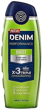 DENIM SHOW.GEL MUSK/BOOST 400ML